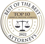 Top 10 Criminal Defence Award