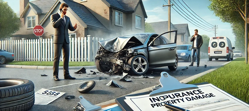 Who Pays for Property Damage in a Car Accident?